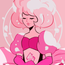 Pink Diamond and Rose Quartz