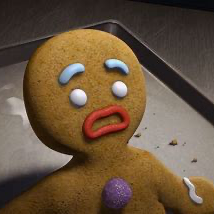 Gingerbread Man Shrek