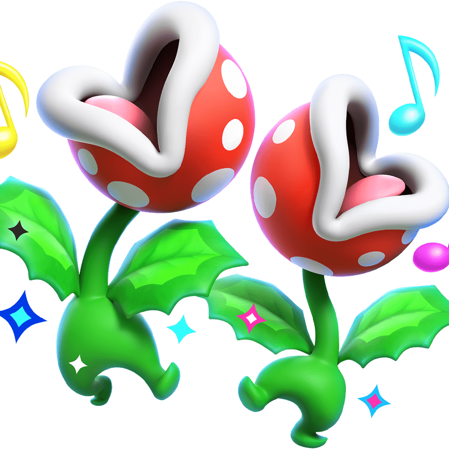 SMBW Piranha plants AI Voice