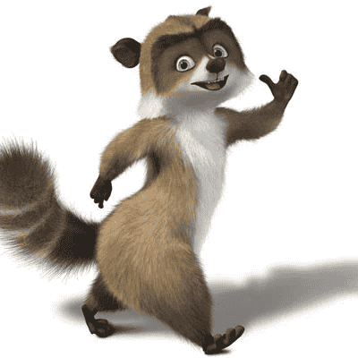 AI Robert "RJ" Junior The Raccoon Model Image
