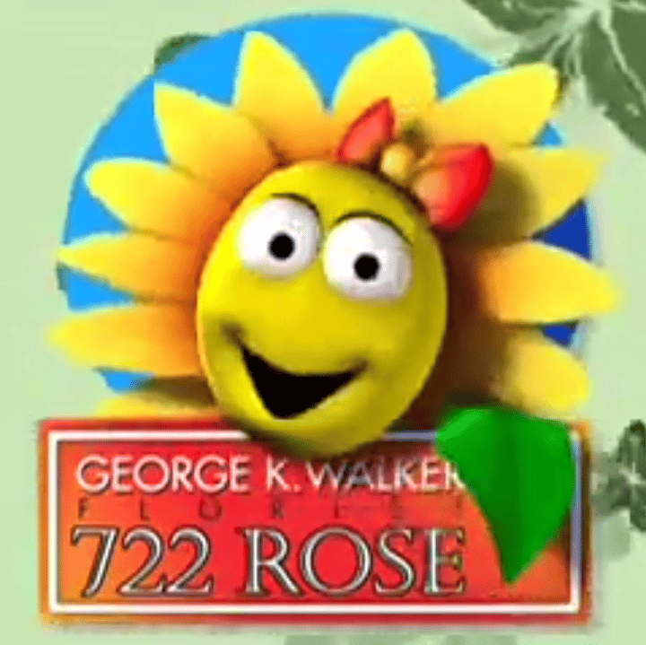 George K Walker florist mascot  Image
