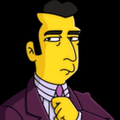 Johnny Tightlips (Simpsons Mafia) Image