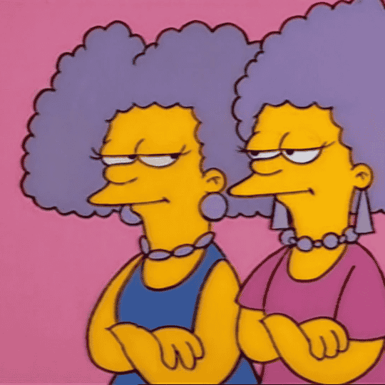 Patty and Selma Bouvier (Simpsons) Image