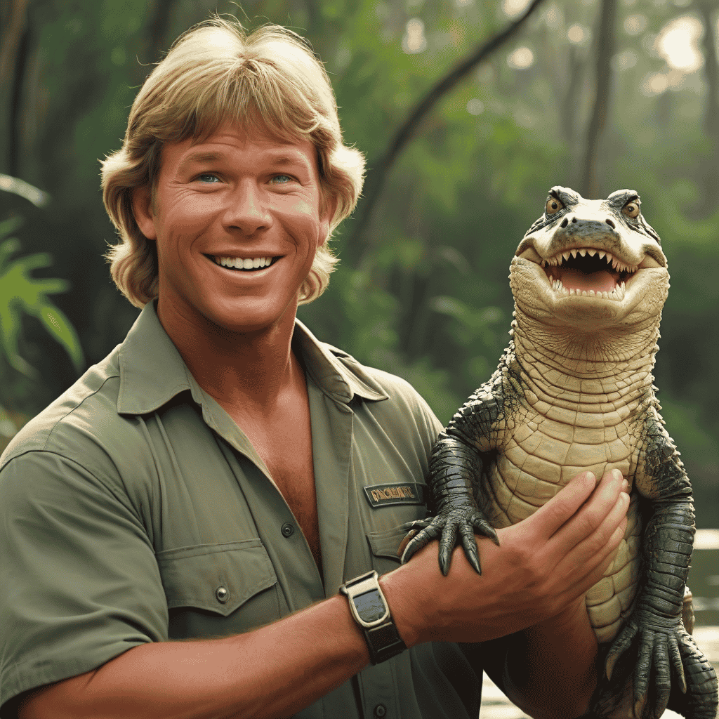 Steve Irwin Crocodile Hunter Image