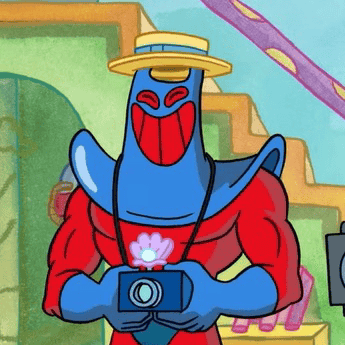 Spongebob Man Ray AI Image
