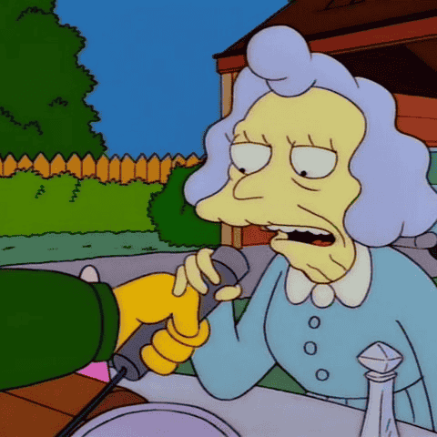 Mrs. Glick (Simpsons) Image