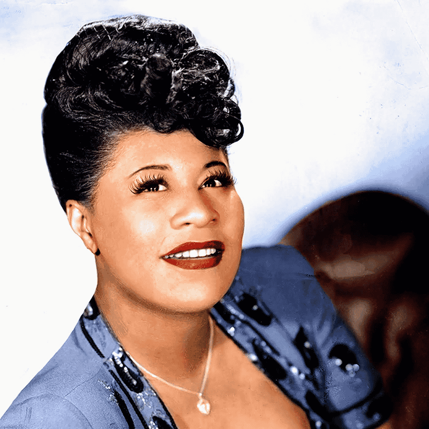 Ella Fitzgerald Singing Image