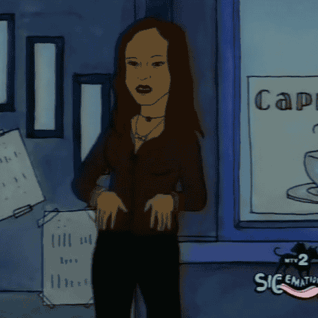 Beatnik Woman (Beavis and Butt-Head) Image