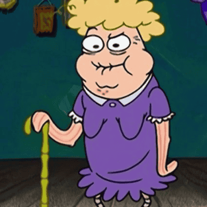 SpongeBob old lady  Image