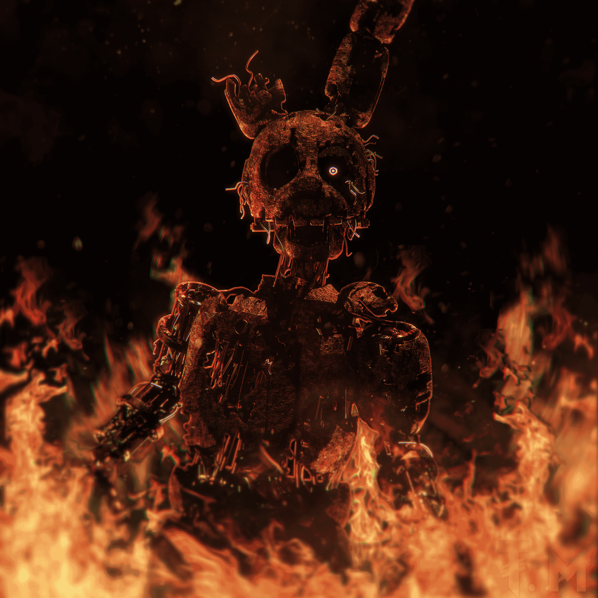 (TJOC HALLOWEEN) Ignited spring trap v1 Image