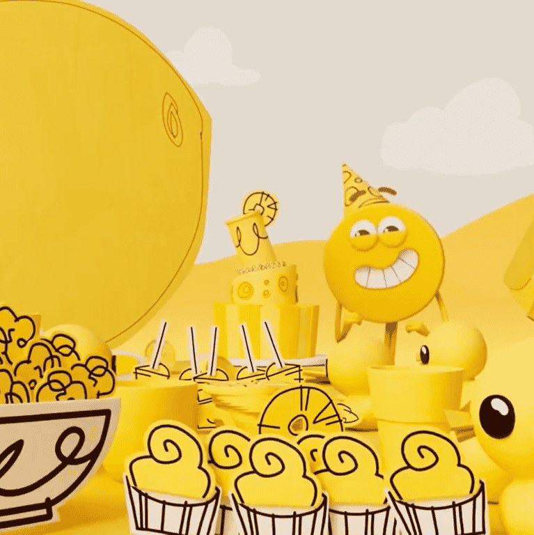 Colourblock Yellow Image