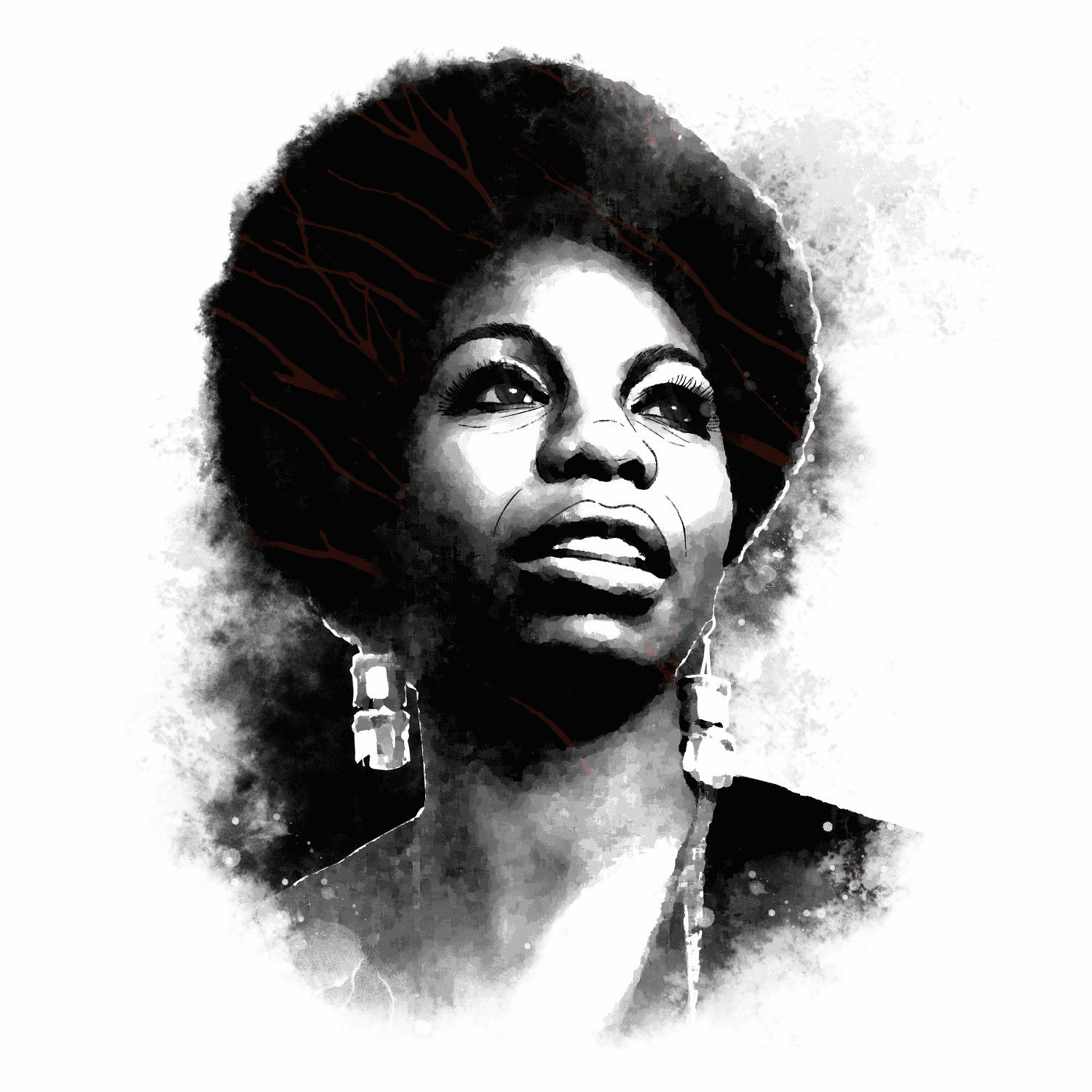 AI Nina Simone Model Image