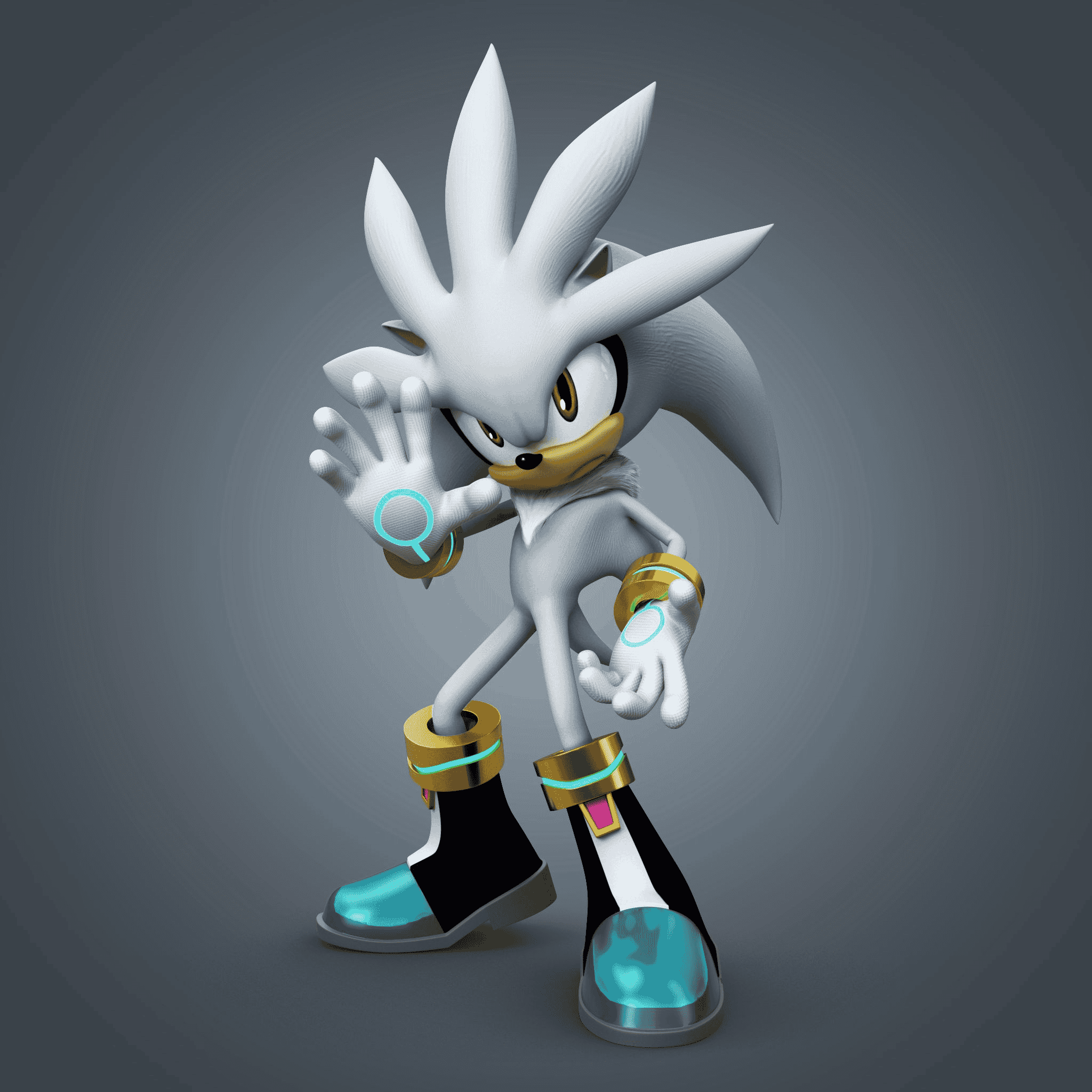 Silver the Hedgehog (Quinton Flynn) V2 AI Voice