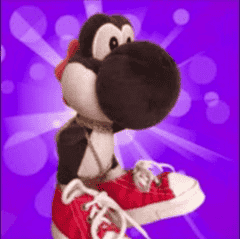 Black Yoshi (SML) Image
