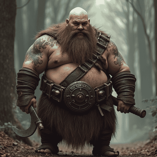 Bamf the barbarian  AI Voice