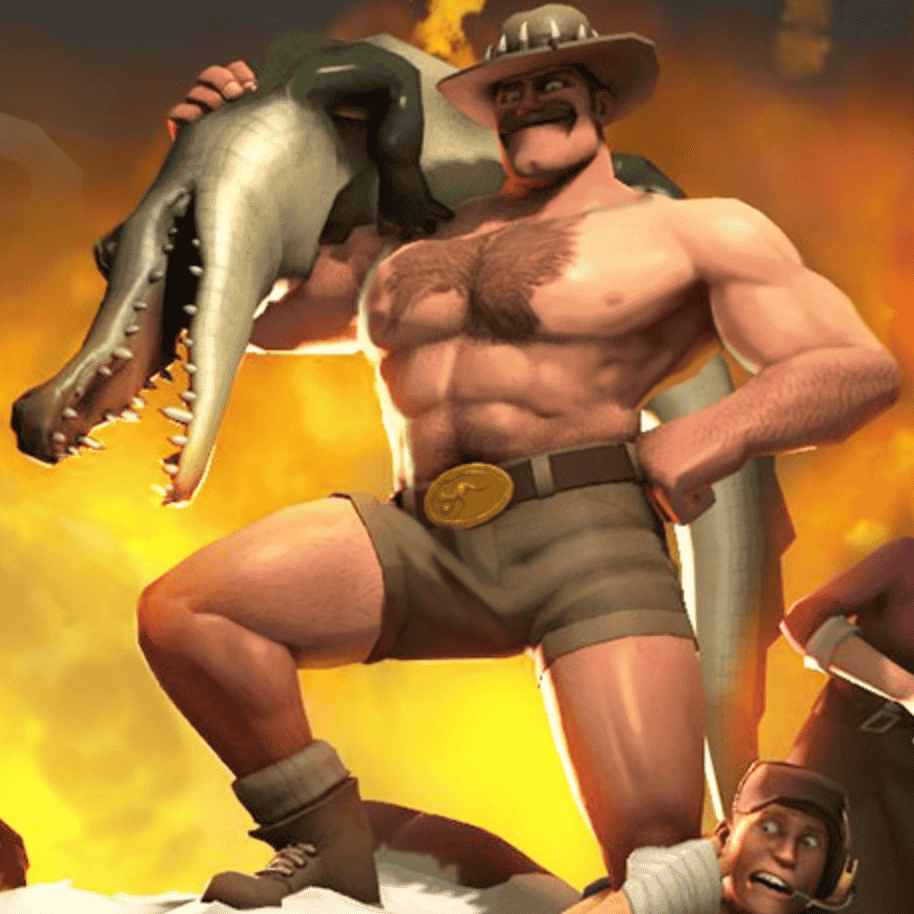 Saxton Hale TF2 Image