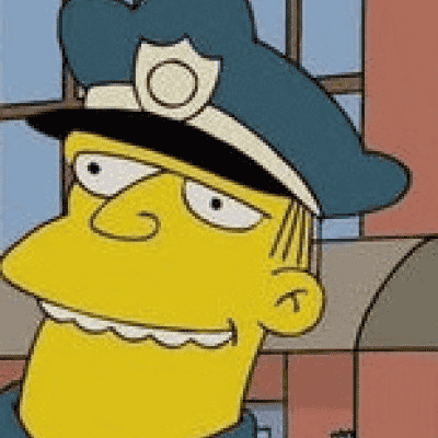 Eddie the Cop (Simpsons) Image