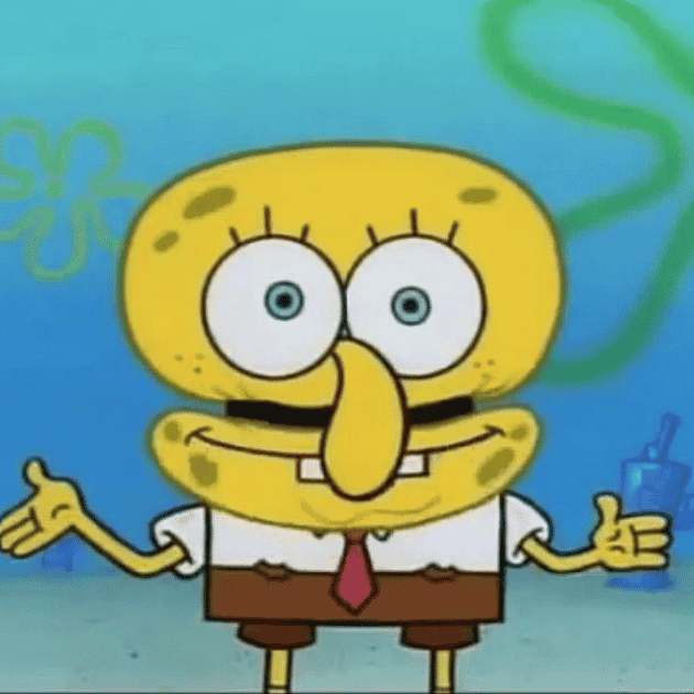 SpongeBob as Squidward Image