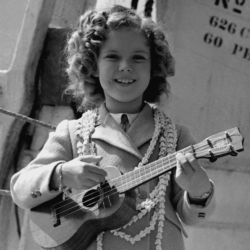 AI Shirley Temple Model Image