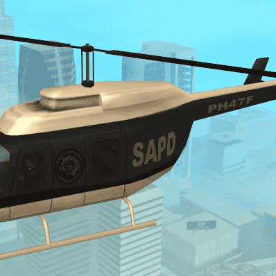 GTA sa police maverick man Image