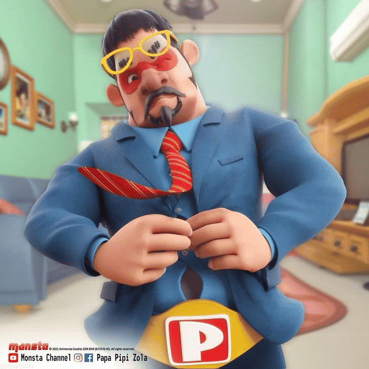 Papa Zola - Boboiboy (by rataq channel) Image