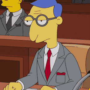 Blue Haired Lawyer (Simpsons) Image