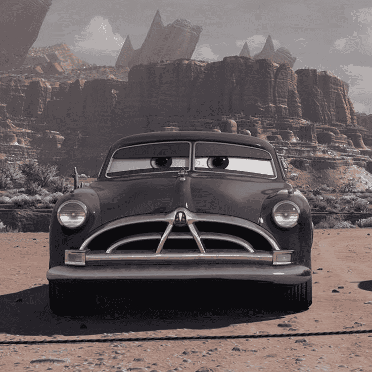 AI Doc Hudson (Disney Pixar Cars) Image