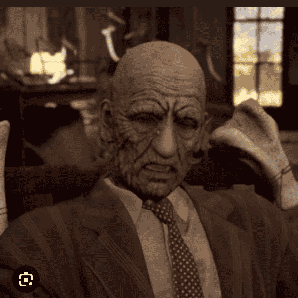 Grandpa Texas chain saw AI Voice