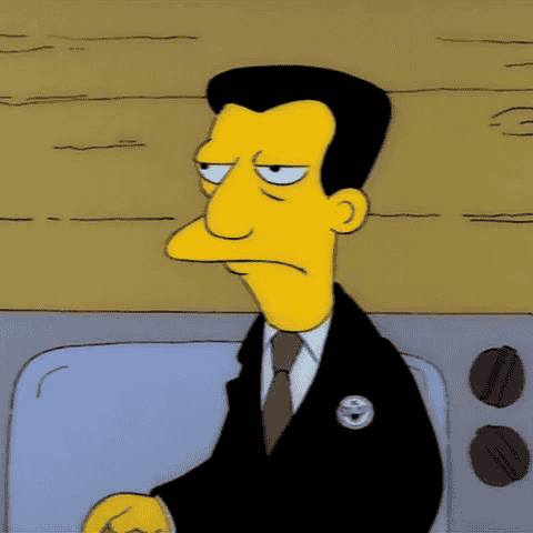 Mr. Black (Simpsons) (Harry Shearer) Image