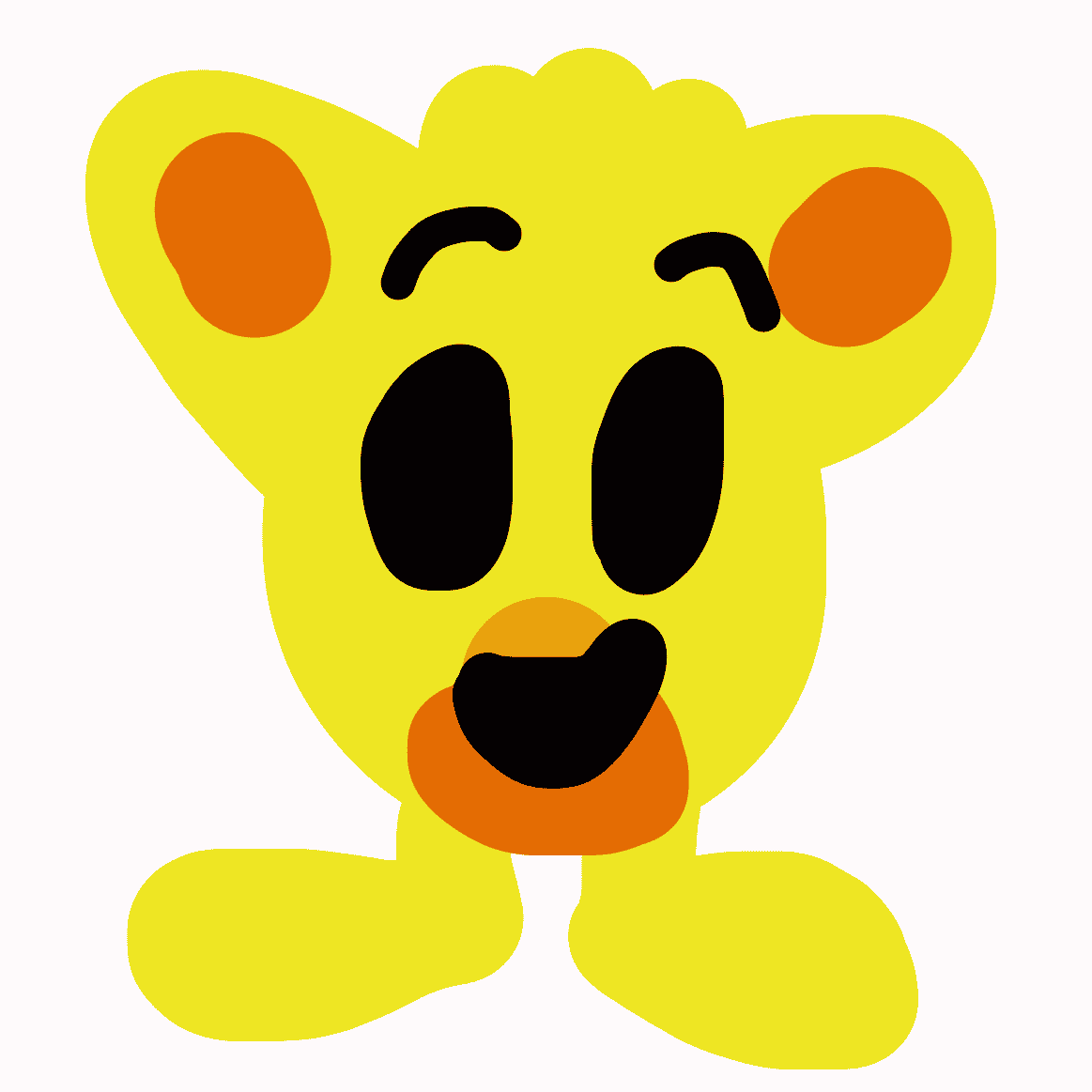 AI Sunny Yellow Furby Baby (Furby toons) AI Voice