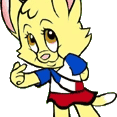 Chloe the Cat from Jumpstart Languages Alexandra Courtois AI Voice