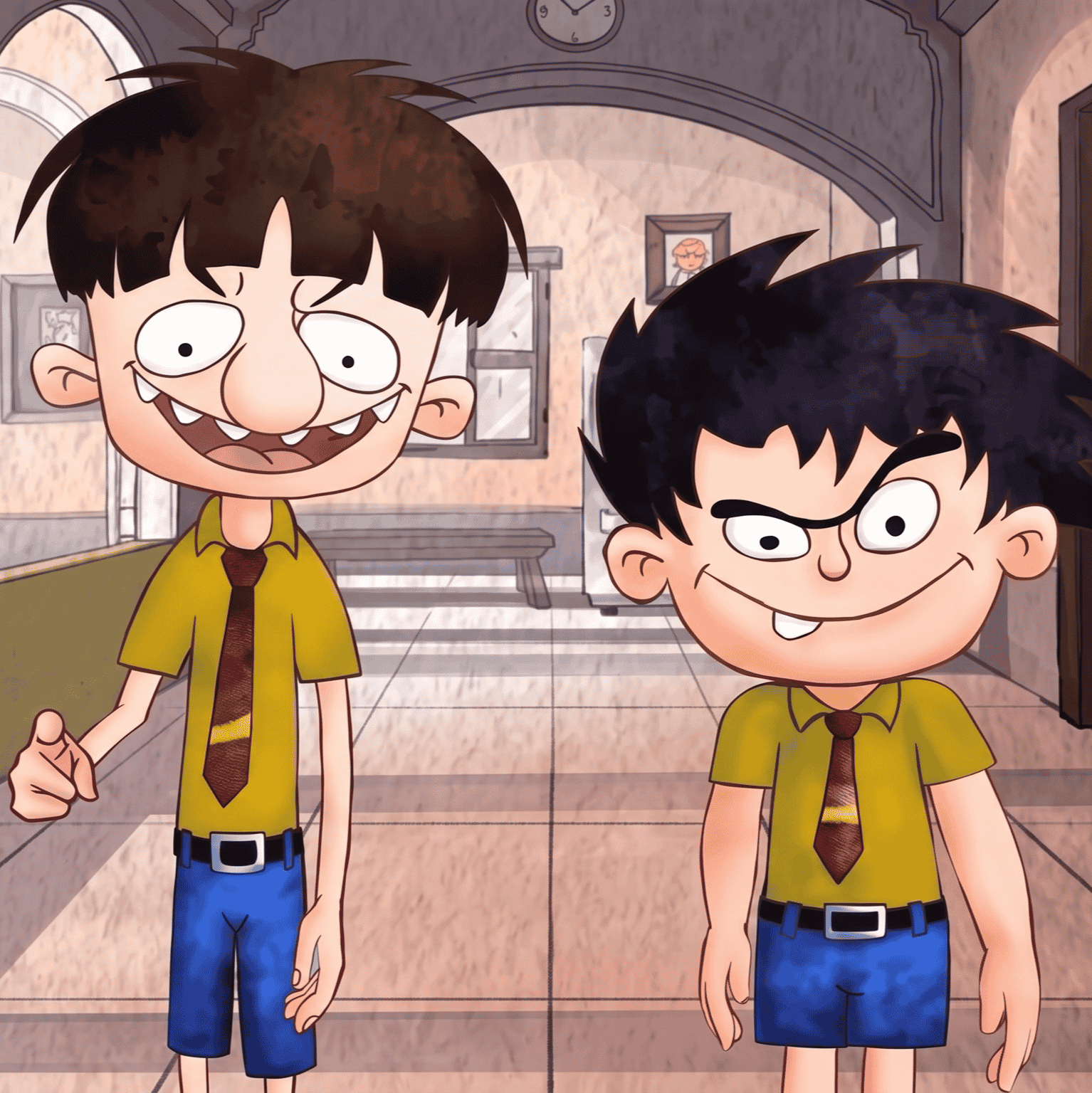 Badrinath (Banbudh and Budbak ) Cartoon  AI Voice