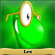 lex (Bookworm - All Games Combined) AI Voice