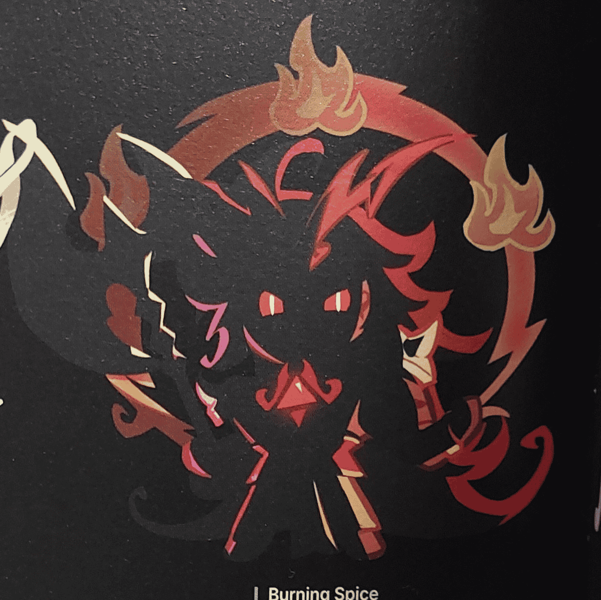 Burning spice cookie Image