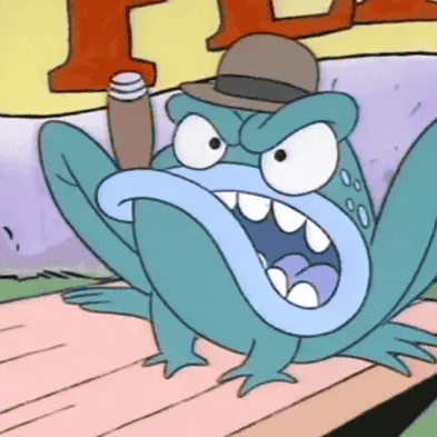Rude Frog (Rocko’s Modern Life) Image