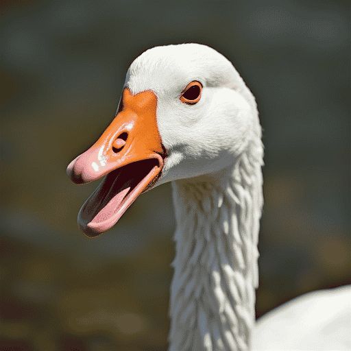 goose snorting coke Image