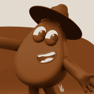 Brown (Colourblocks) AI Voice