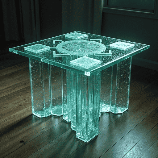 Glass Table Fear Image