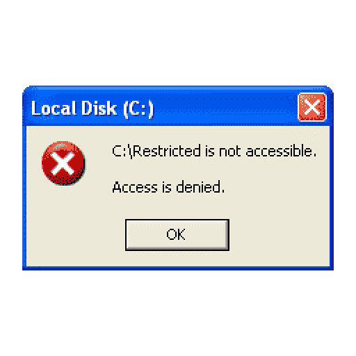 Windows XP Error Image