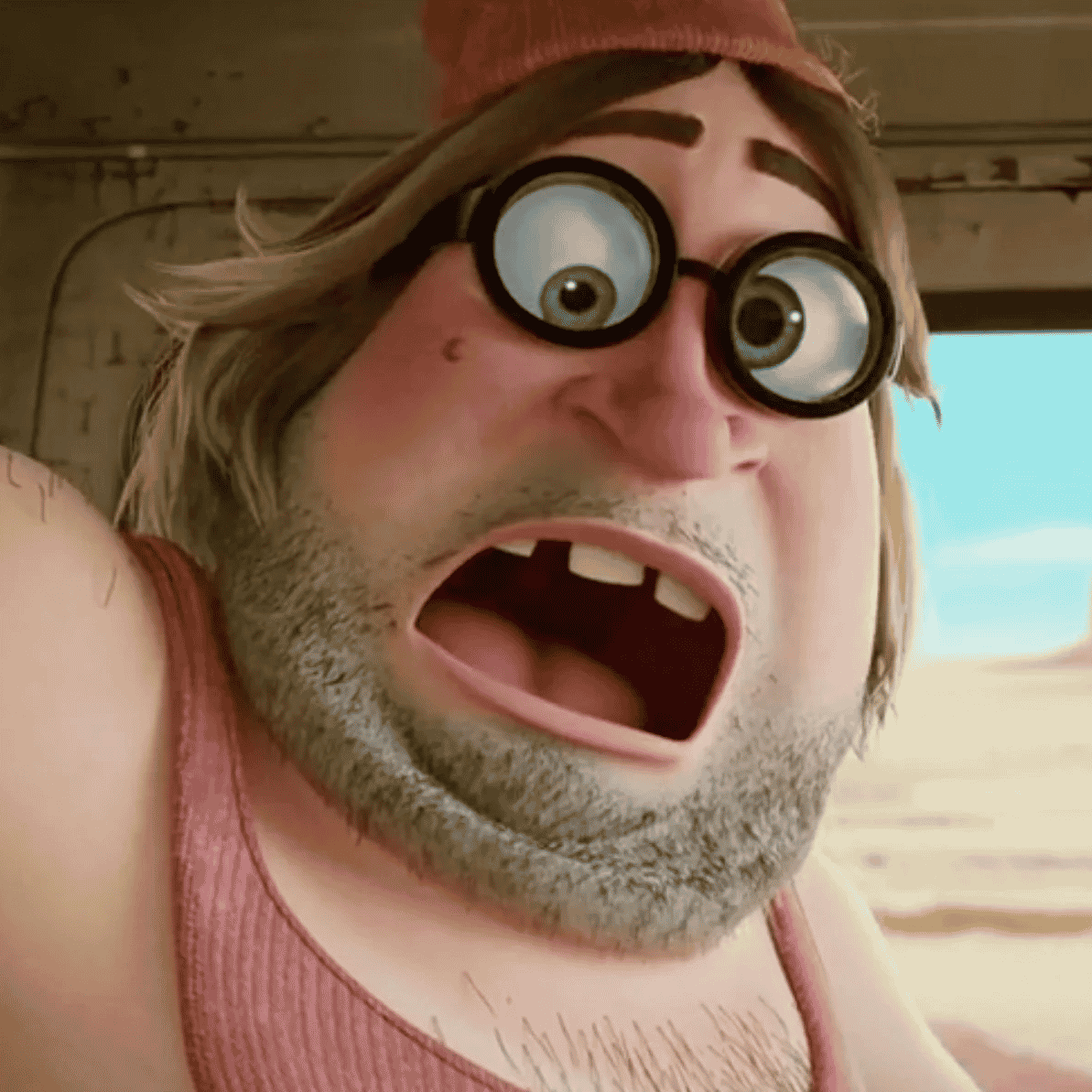 Crusty Trucker (Thelma the Unicorn) AI Voice