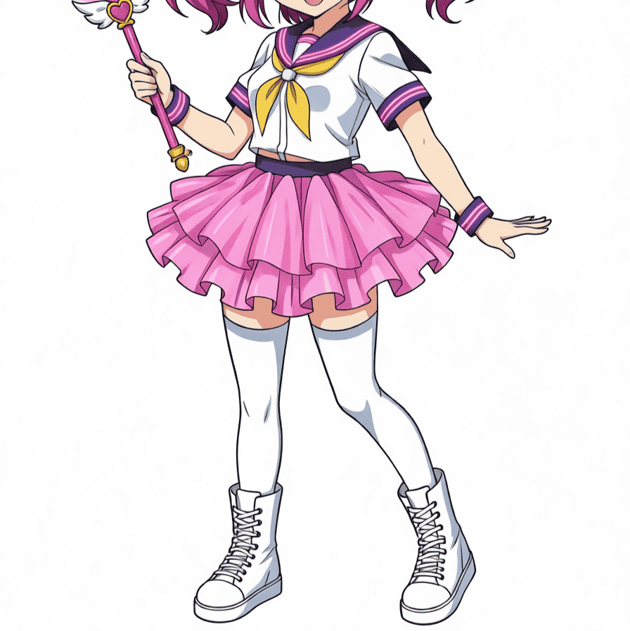 Magical Girl Sparkle Heart  AI Voice