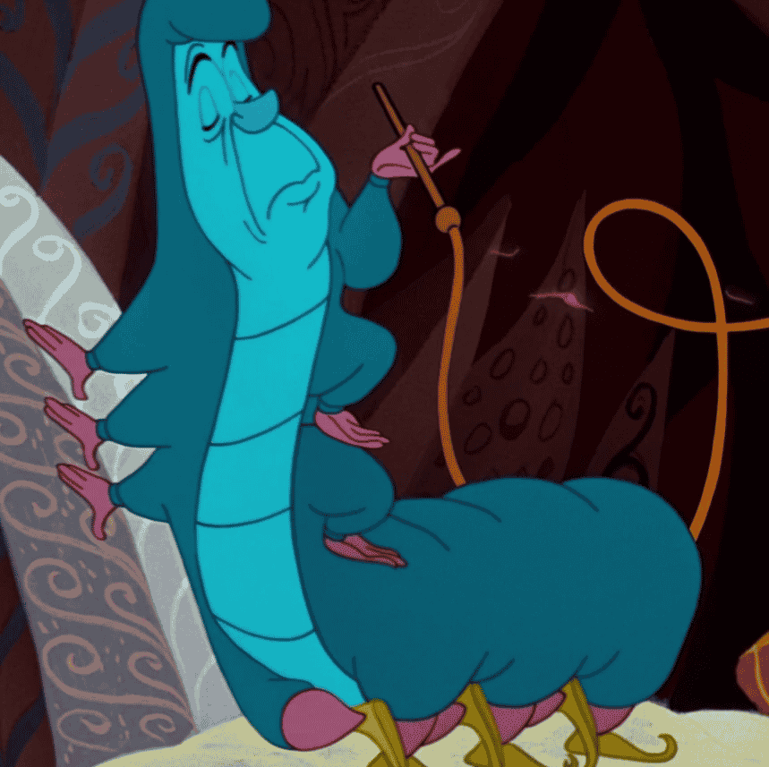 Blue Caterpillar {Alice in Wonderland} AI Voice