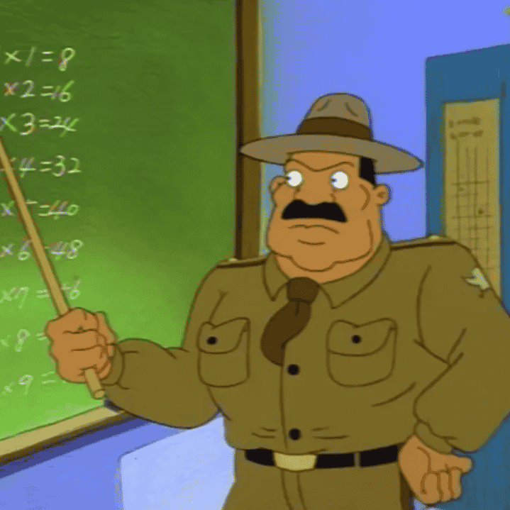 Lieutenant Major Goose (Hey Arnold!) AI Voice
