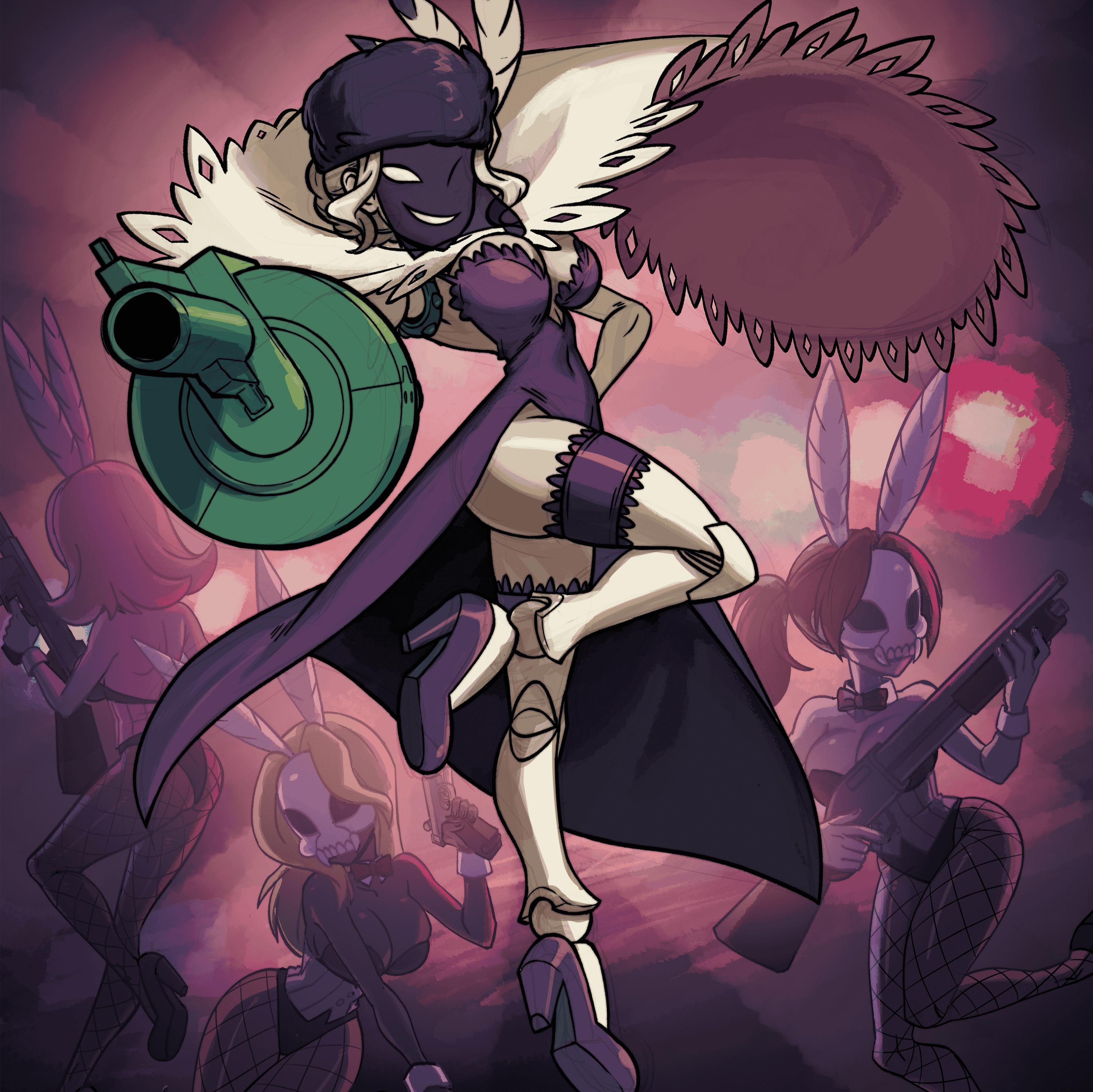 AI Black Dahlia From Skullgirls Image