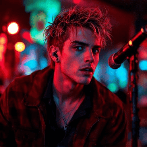 POp punk male AI Voice