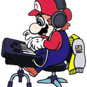 Super Mario World Piano AI Voice