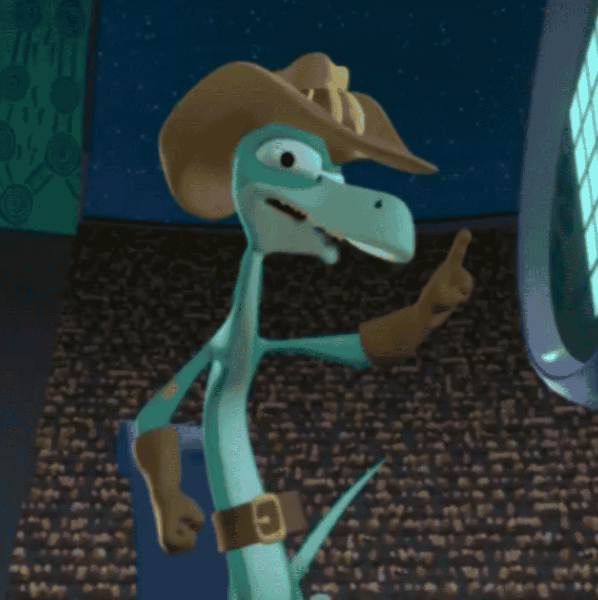 Lizard King (3-2-1 Penguins) AI Voice