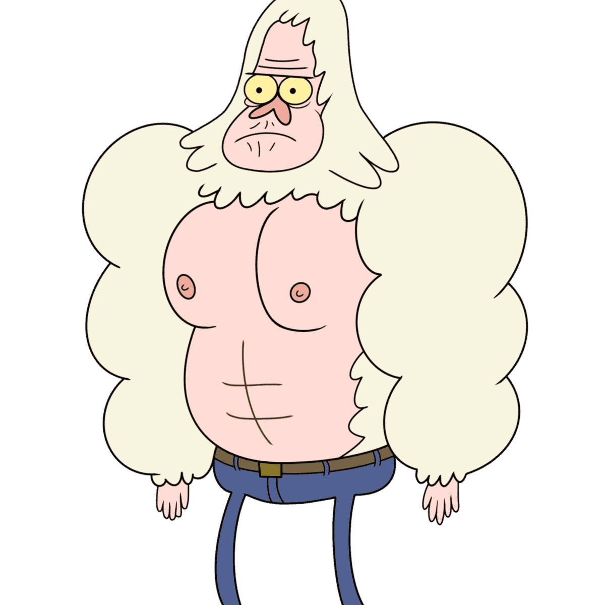 Skips regular show ai voice Image