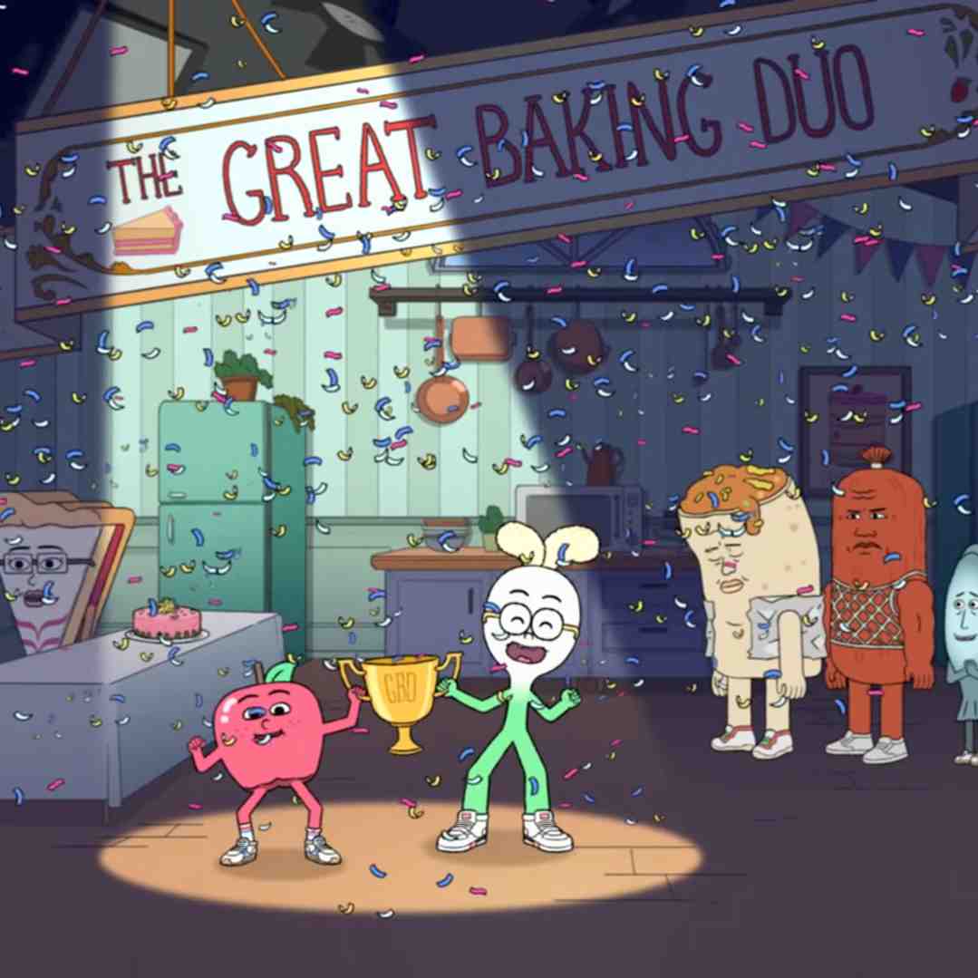 Apple & Onion Both Talking Image