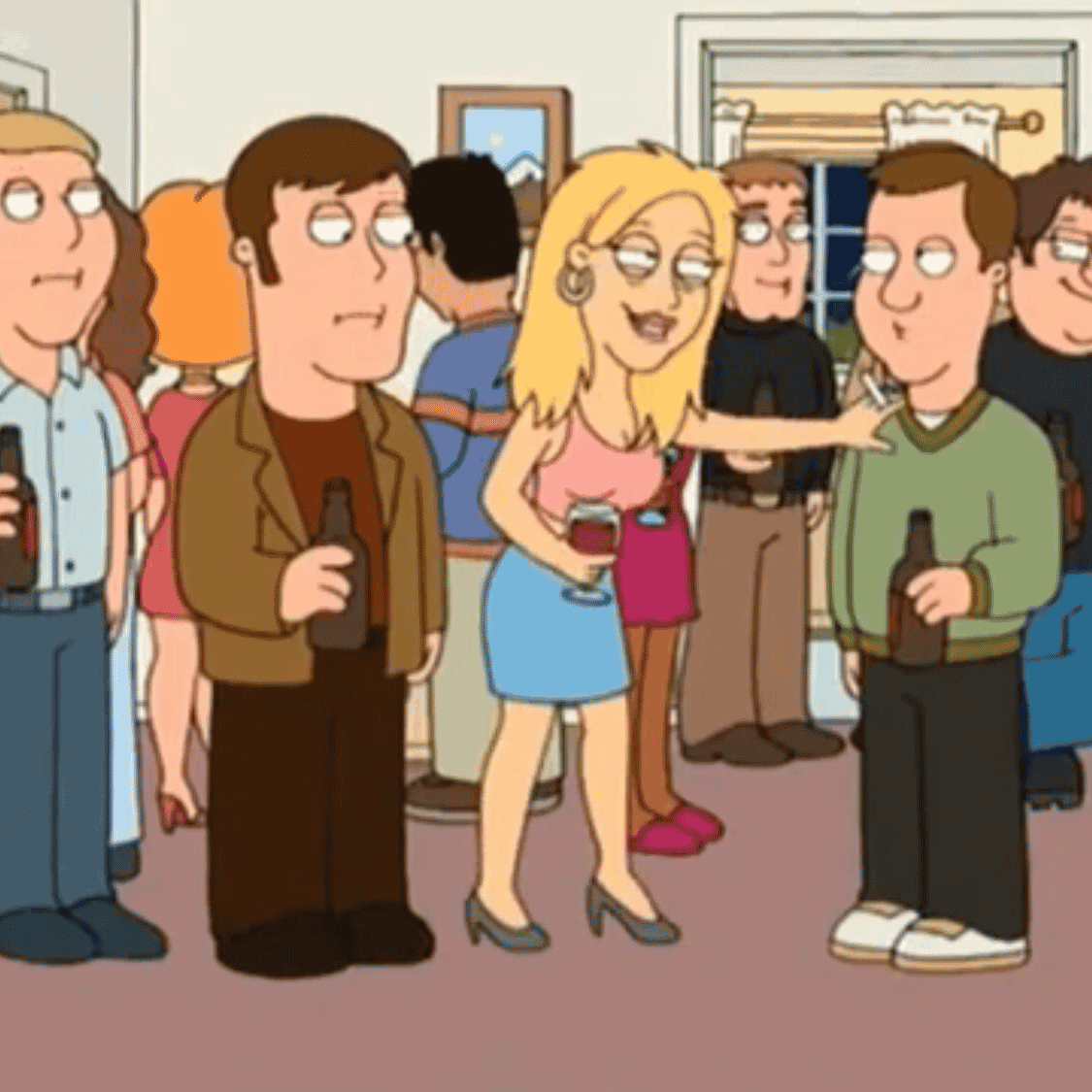 Drunk Chick at a Party (Family Guy) AI Voice